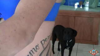 Prepojeni s tiskarsko barvo Babe Svoje Cleo rad dal je pomagati z roko, ko velik kurac mora sprostiti stres, celo več, če je lahko dobili toplo cum vse nad njo joške! Tako lepo! Celoten Video &amp;amp; Vse Svoje Cleo @ ItsCleoLive.com!